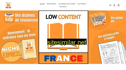 lowcontentfrance.fr alternative sites