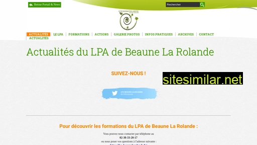 lpa-beaunelarolande.fr alternative sites