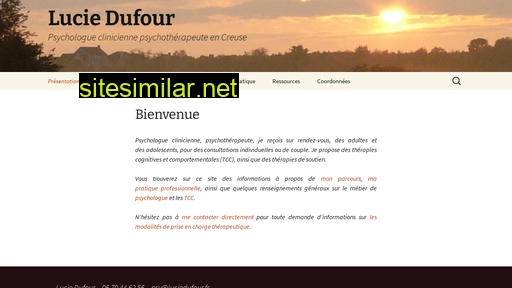 luciedufour.fr alternative sites