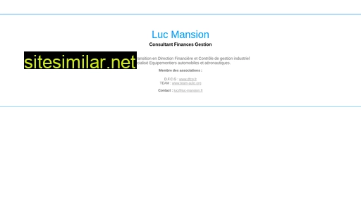 luc-mansion.fr alternative sites