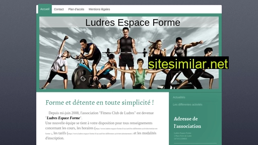 ludres-espace-forme.fr alternative sites