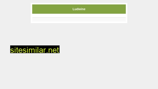 ludwine.fr alternative sites