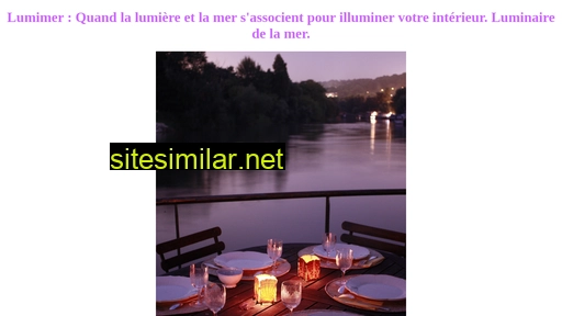 lumimer.fr alternative sites