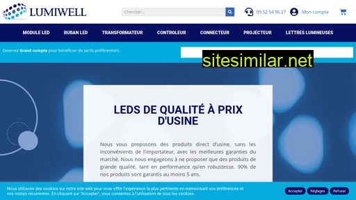 lumiwell.fr alternative sites