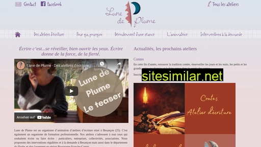lunedeplume.fr alternative sites