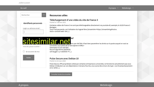 lusson.fr alternative sites