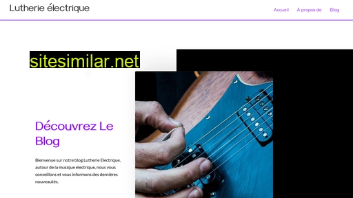 lutherie-electrique.fr alternative sites