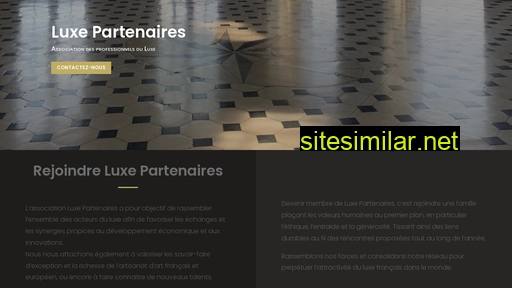 luxe-partenaires.fr alternative sites