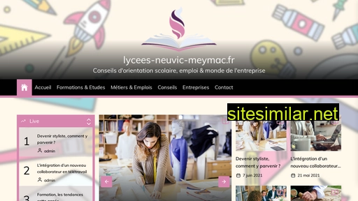 lycees-neuvic-meymac.fr alternative sites