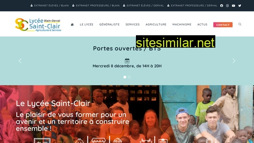 lyceesaintclair.fr alternative sites