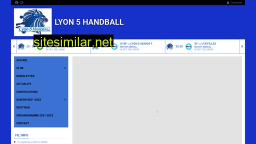 lyon5handball.fr alternative sites