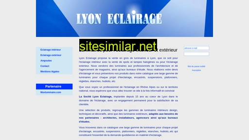 Lyon-eclairage similar sites