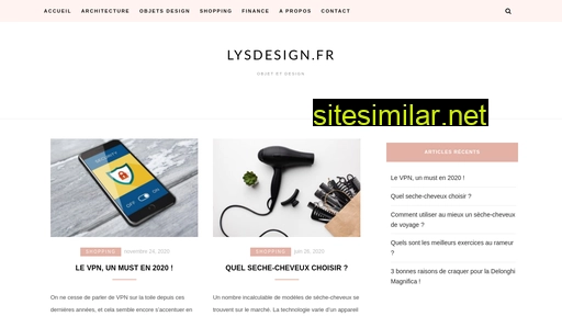 lysdesign.fr alternative sites