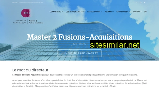 m2fusac.fr alternative sites