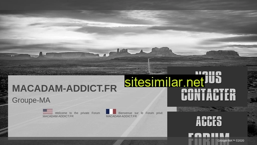 Macadam-addict similar sites