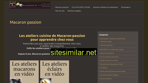 macaron-passion.fr alternative sites