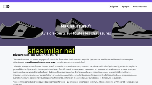 machaussure.fr alternative sites