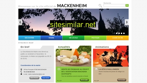 mackenheim.fr alternative sites