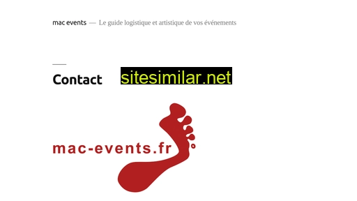 mac-events.fr alternative sites