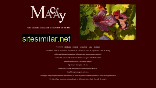 macay.fr alternative sites