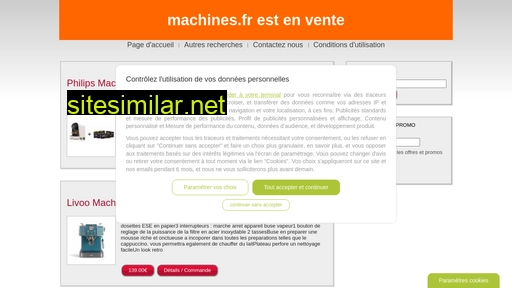 machines.fr alternative sites