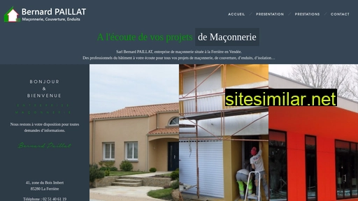 maconnerie-paillat.fr alternative sites