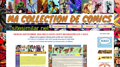 macollectioncomics.fr alternative sites