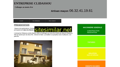 maconnerie-clidassou.fr alternative sites