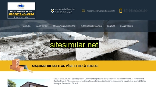 maconnerie-ruellan-epiniac.fr alternative sites