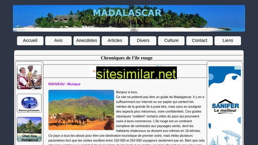 madalascar.fr alternative sites