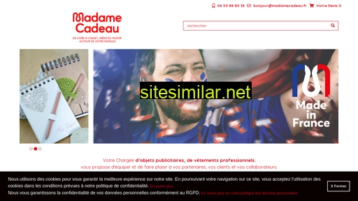 madamecadeau.fr alternative sites