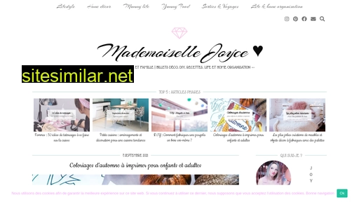 mademoisellejoyce.fr alternative sites