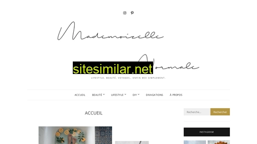 mademoizellenormale.fr alternative sites