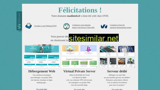 madintek.fr alternative sites
