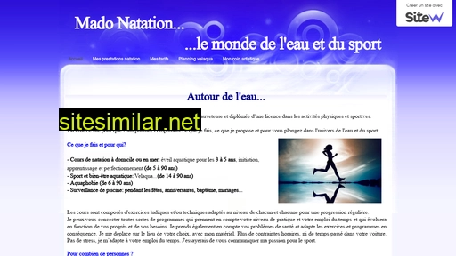 mado-natation-corse.fr alternative sites
