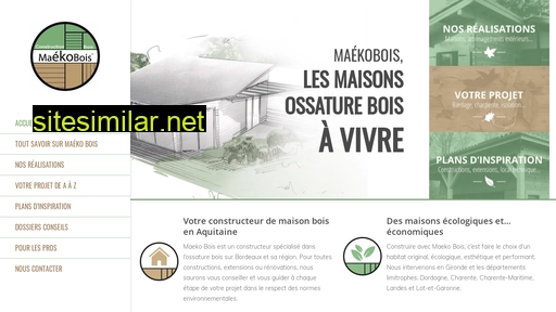 maeko-maisons-bois.fr alternative sites