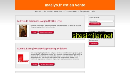 maelys.fr alternative sites