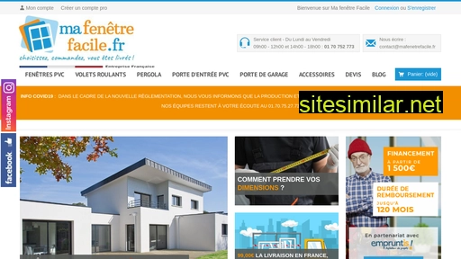 mafenetrefacile.fr alternative sites