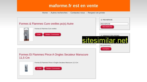 maforme.fr alternative sites
