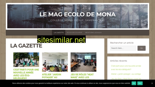 mag-ecolo-mona.fr alternative sites
