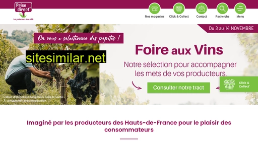 magasin-prisedirect.fr alternative sites