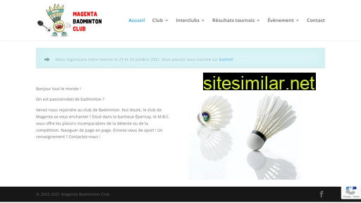 magenta-badminton-club.fr alternative sites