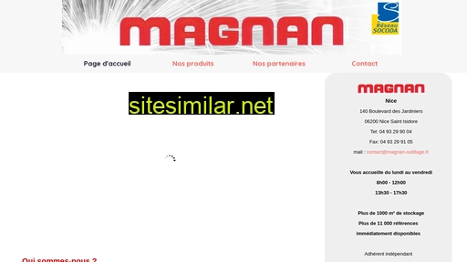 magnan-outillage.fr alternative sites