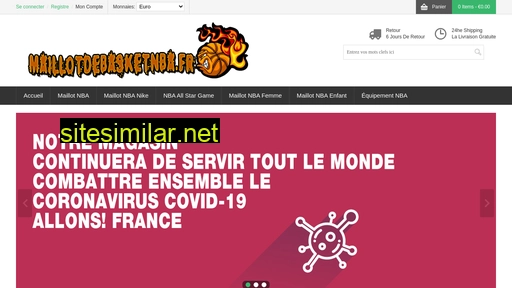 maillotdebasketnba.fr alternative sites