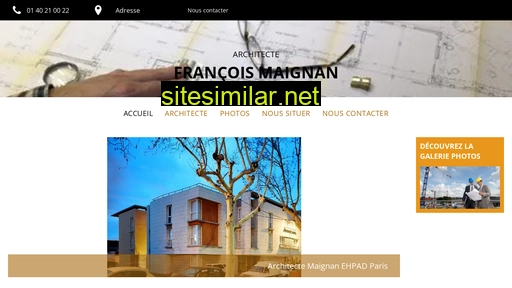 Maignan-architecte-paris similar sites