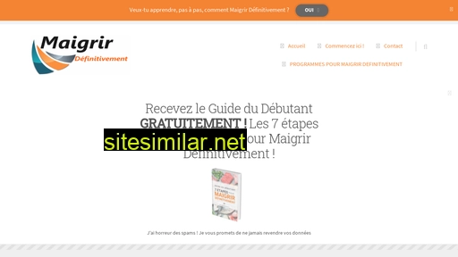 maigrirdefinitivement.fr alternative sites