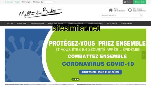 maillotnbabasket.fr alternative sites