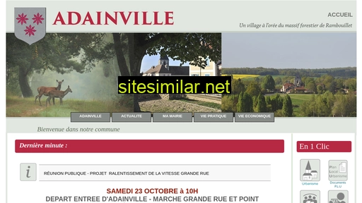 mairie-adainville.fr alternative sites