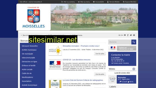 mairie-moisselles.fr alternative sites