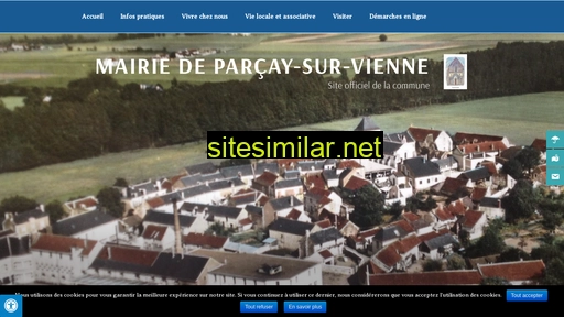 mairie-parcaysurvienne.fr alternative sites